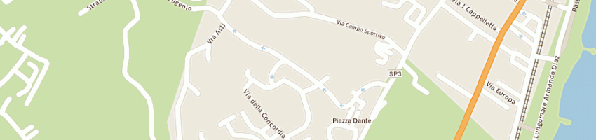 Mappa della impresa baldini ivo e c (snc) a CERIALE