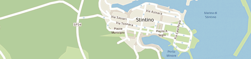 Mappa della impresa banco di sardegna spa a STINTINO