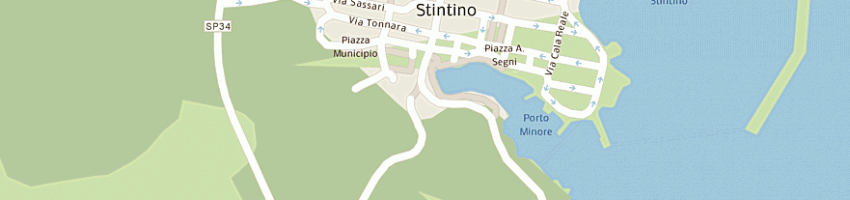 Mappa della impresa lina hotel a STINTINO