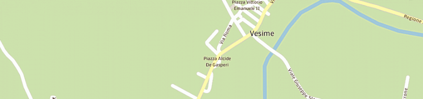 Mappa della impresa comune di vesime a VESIME