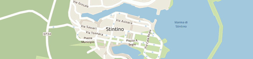 Mappa della impresa abbigliamento charlie di marras annalisa a STINTINO