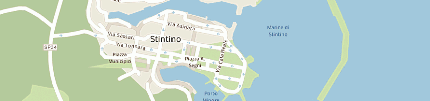 Mappa della impresa soc coop turistica stintino a STINTINO