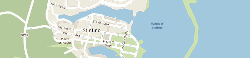 Mappa della impresa parrocchia immacolata concezione a STINTINO