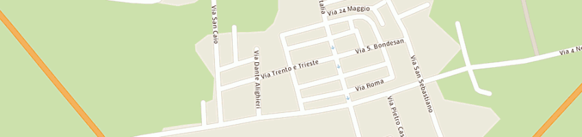 Mappa della impresa municipio a PALAZZOLO VERCELLESE