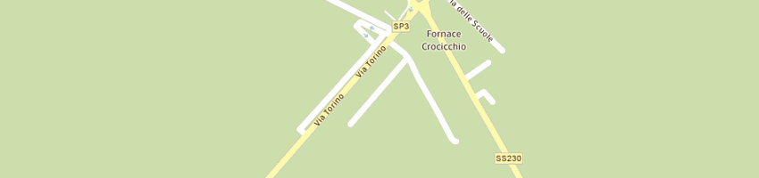 Mappa della impresa turco giacomo a CARISIO