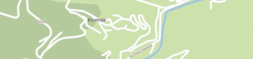 Mappa della impresa ponzo vincenzo a BORMIDA