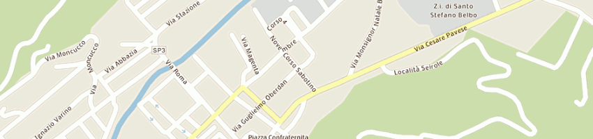 Mappa della impresa il piccolo golfo di morando ezio e c snc a SANTO STEFANO BELBO