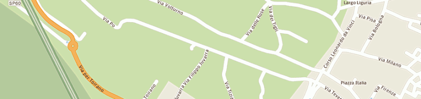 Mappa della impresa biscazzo giovanni a BORGHETTO SANTO SPIRITO