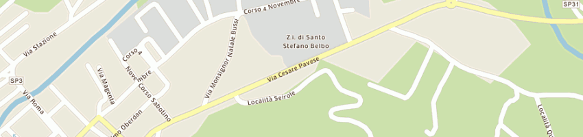 Mappa della impresa beca snc a SANTO STEFANO BELBO