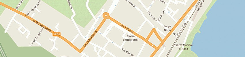 Mappa della impresa poste italiane spa a BORGHETTO SANTO SPIRITO