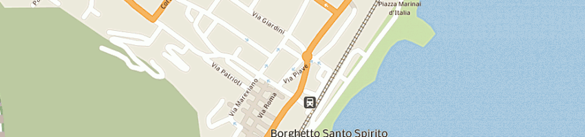 Mappa della impresa consorzio per i servizi ambientali a BORGHETTO SANTO SPIRITO