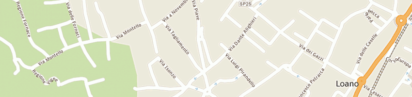 Mappa della impresa munari giuseppe a LOANO