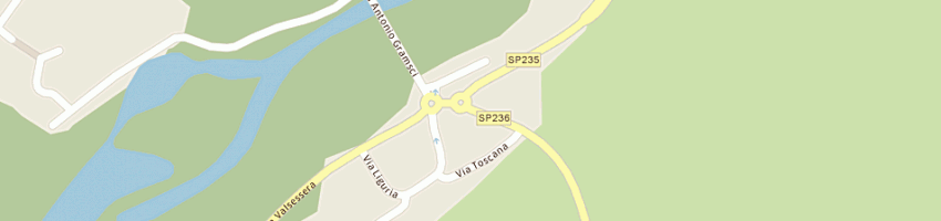 Mappa della impresa dragon's pub a CREVACUORE