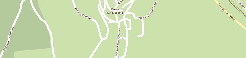 Mappa della impresa cassa di risparmio di asti (spa) a AGLIANO TERME