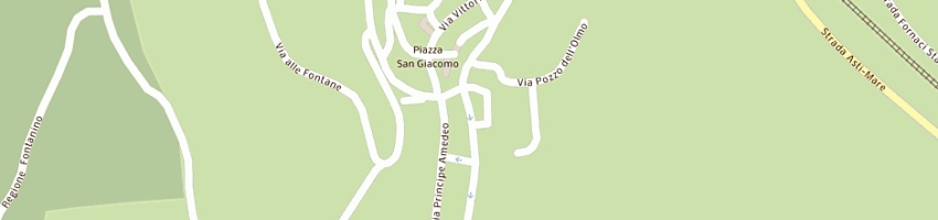 Mappa della impresa poste italiane spa a AGLIANO TERME