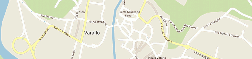 Mappa della impresa monteverdi francesco a VARALLO