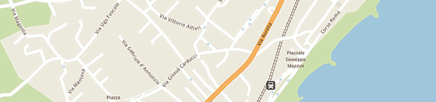 Mappa della impresa berruti bilance a SAVONA