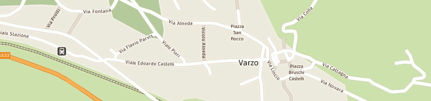 Mappa della impresa rifugio 2000 - self service a VARZO