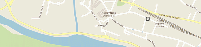 Mappa della impresa rosa bruno a VARALLO