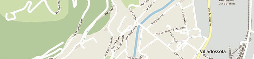 Mappa della impresa asilo infantile e scuola materna a VILLADOSSOLA