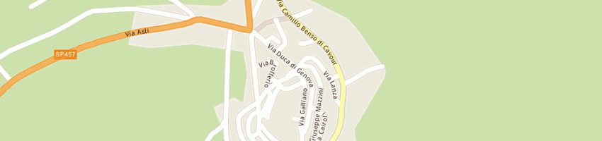 Mappa della impresa secco alessandro a CALLIANO