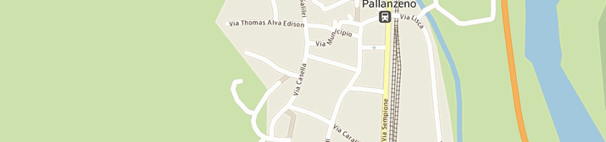 Mappa della impresa municipio a PALLANZENO