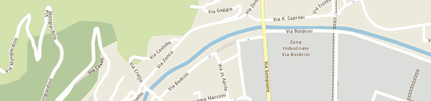 Mappa della impresa scuola media statale m oro attilio bagnolini a VILLADOSSOLA