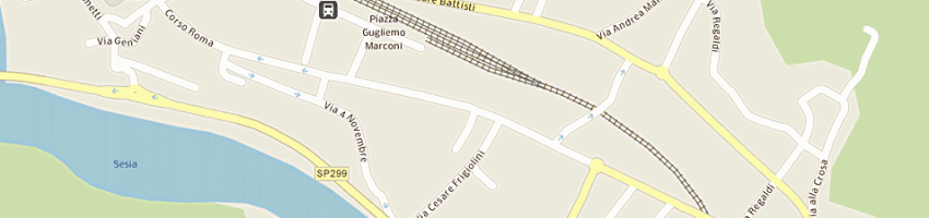 Mappa della impresa chiaro palmina a VARALLO