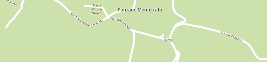 Mappa della impresa ristorante boccadoro di maranzana maria enrica a PONZANO MONFERRATO