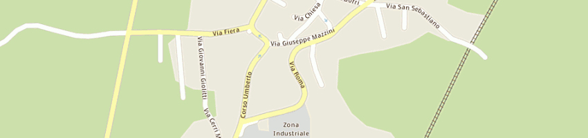Mappa della impresa merlano fausto a BURONZO