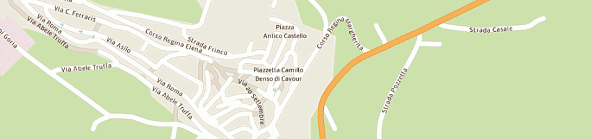 Mappa della impresa silano giuseppe a MONCALVO