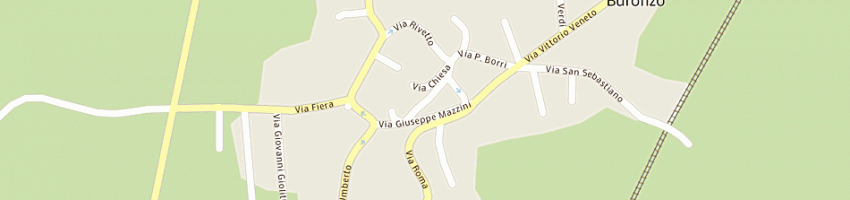 Mappa della impresa gcs salice di salice giuseppe a BURONZO