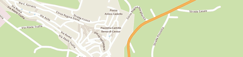 Mappa della impresa la moncalvese acd di cerrato adriana e c snc a MONCALVO