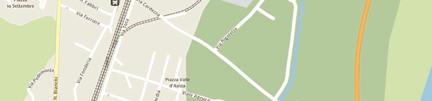 Mappa della impresa bianchetti sergio a VILLADOSSOLA