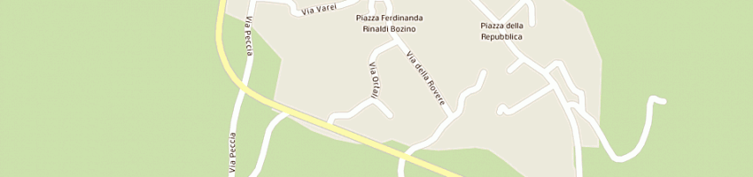 Mappa della impresa d'angella francesco a SOSTEGNO