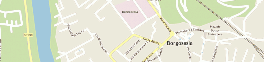 Mappa della impresa trattoria al bigallo di mancin morena a BORGOSESIA