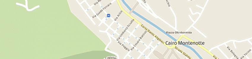 Mappa della impresa giribaldo gian carlo a CAIRO MONTENOTTE