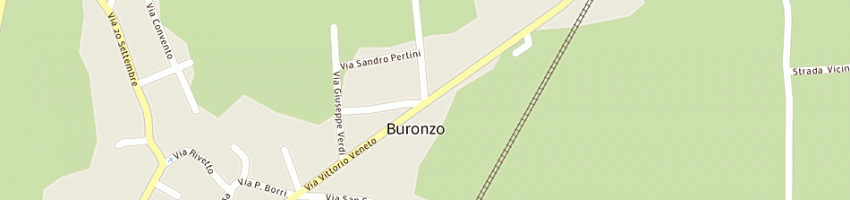 Mappa della impresa stesina massimo a BURONZO