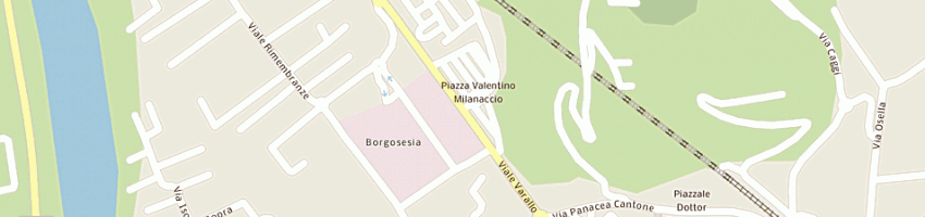 Mappa della impresa bellafa' renato a BORGOSESIA