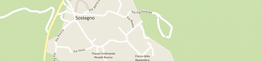 Mappa della impresa asilo infantile 'g capello' a SOSTEGNO