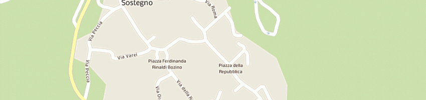 Mappa della impresa framorando roberto e c snc a SOSTEGNO