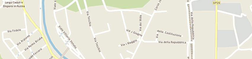 Mappa della impresa ferraro rinaldo a CAIRO MONTENOTTE