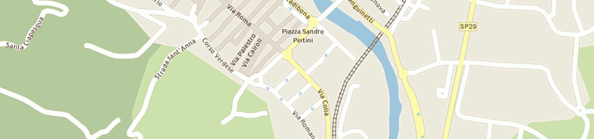 Mappa della impresa autoaccessorio bergero ezio a CAIRO MONTENOTTE