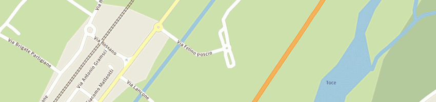 Mappa della impresa progest calor snc di fonio aurelio e c a VILLADOSSOLA