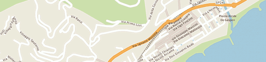 Mappa della impresa leofrutta srl a PIETRA LIGURE