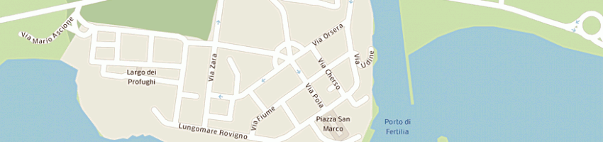 Mappa della impresa farmacia fertilia della dottoressa anna sigurani e c sas a ALGHERO