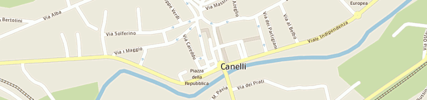 Mappa della impresa risi aduo e c sas a CANELLI