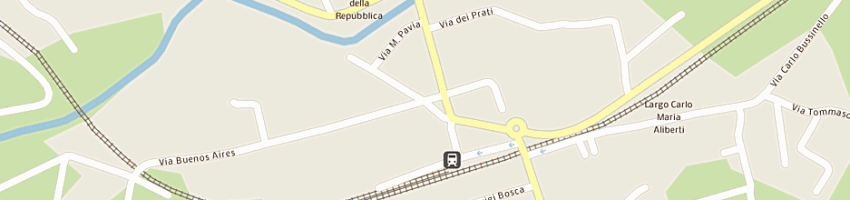 Mappa della impresa elettroimpianti di bottero piero e c snc a CANELLI