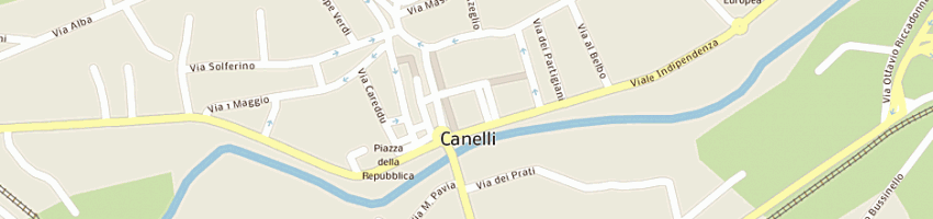 Mappa della impresa carla di bonino carlo e c sas a CANELLI