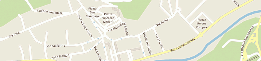 Mappa della impresa trans-int srl a CANELLI